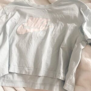 Nike Sky Blue Long Sleeve Tee